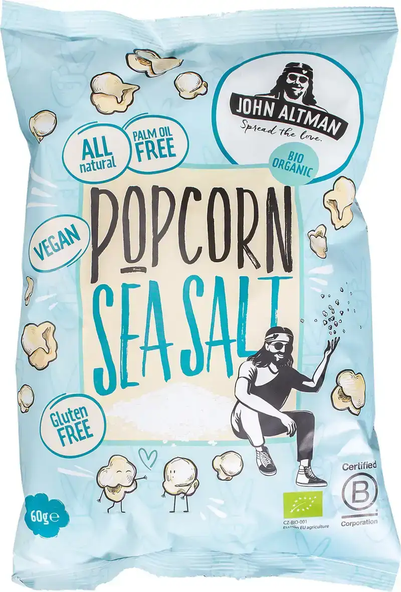 Popcorn sea salt
