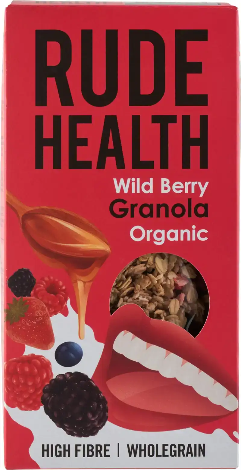 Wild berry granola