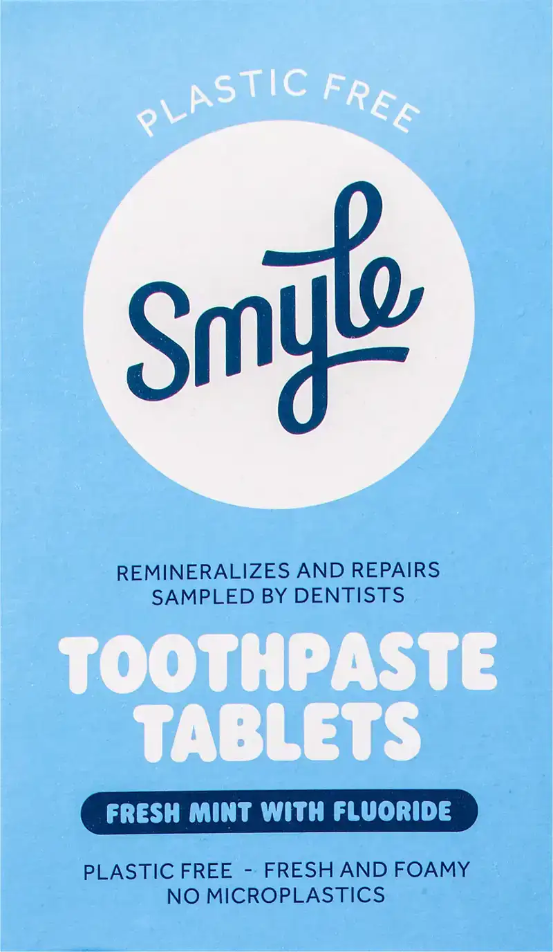 Tandpastatabletten fluoride navul