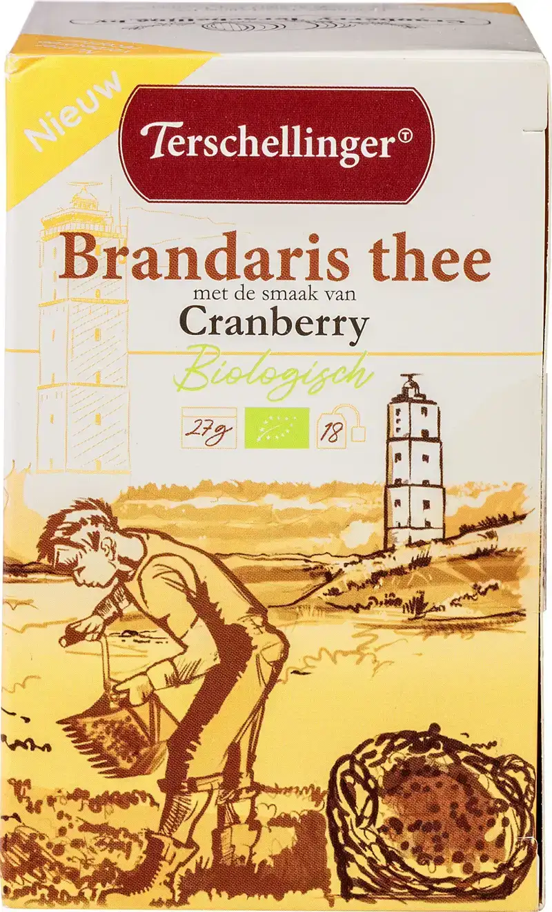 Zwarte thee cranberry