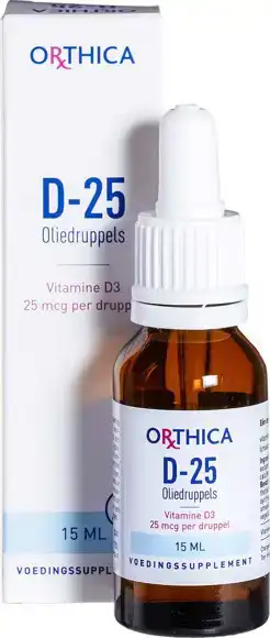 Vitamine D-25 oliedruppels