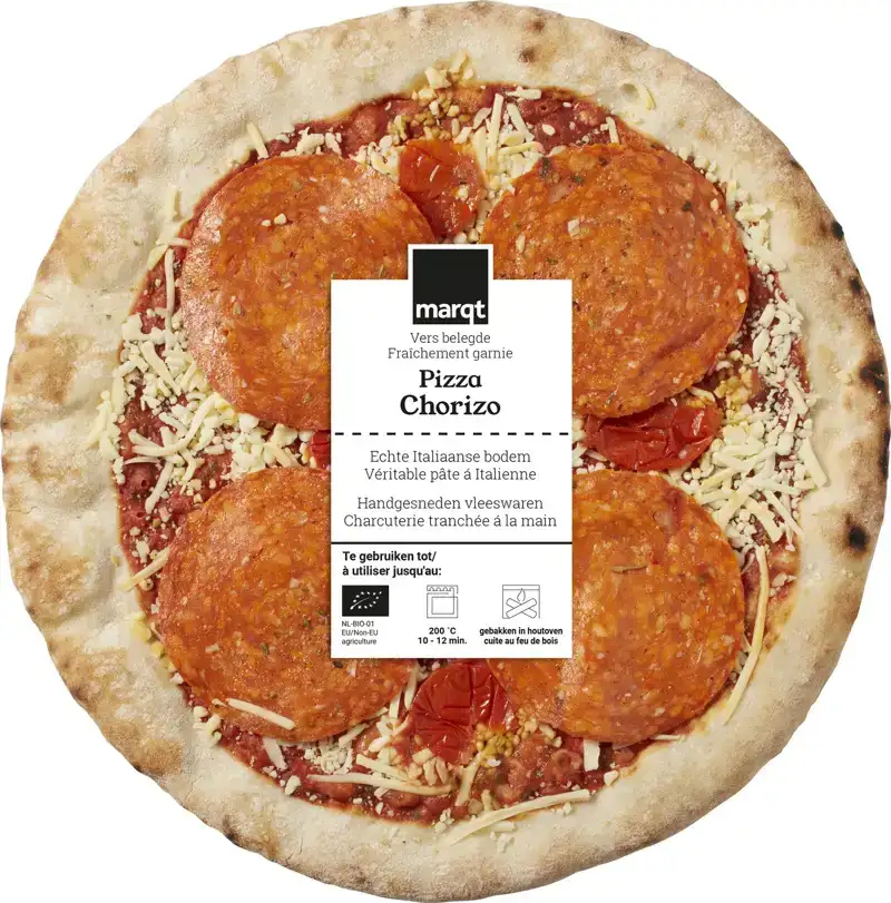 Pizza chorizo