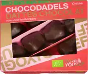 Verse dadels in chocolade