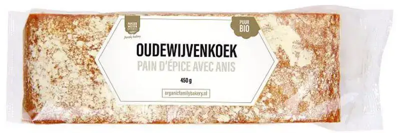Oudewijvenkoek Bio (per stuk)