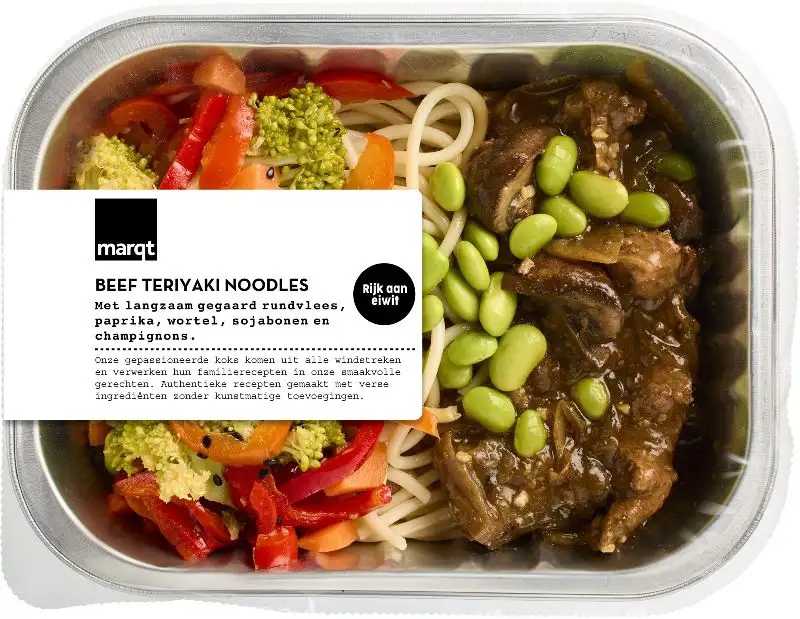 Beef teriyaki noedels