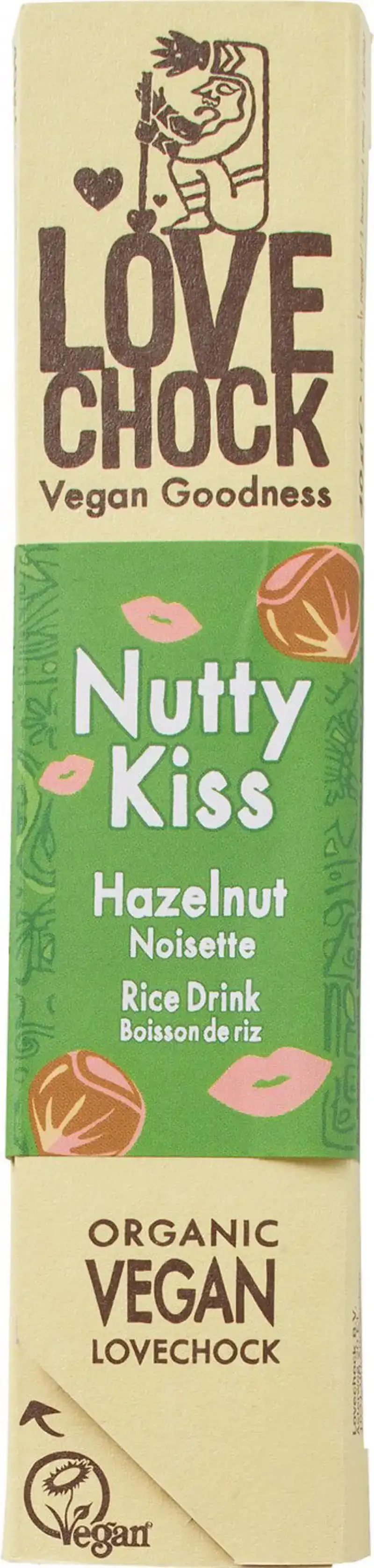 Vegan chocolade Nutty Kiss