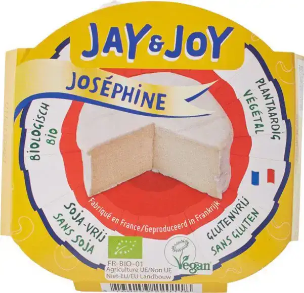Plantaardig alternatief voor brie Joséphine