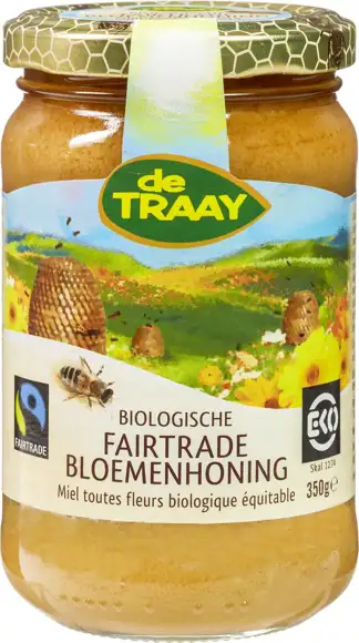 Fairtrade bloemenhoning