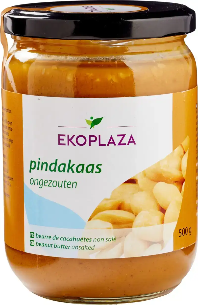 Pindakaas ongezouten en ongezoet