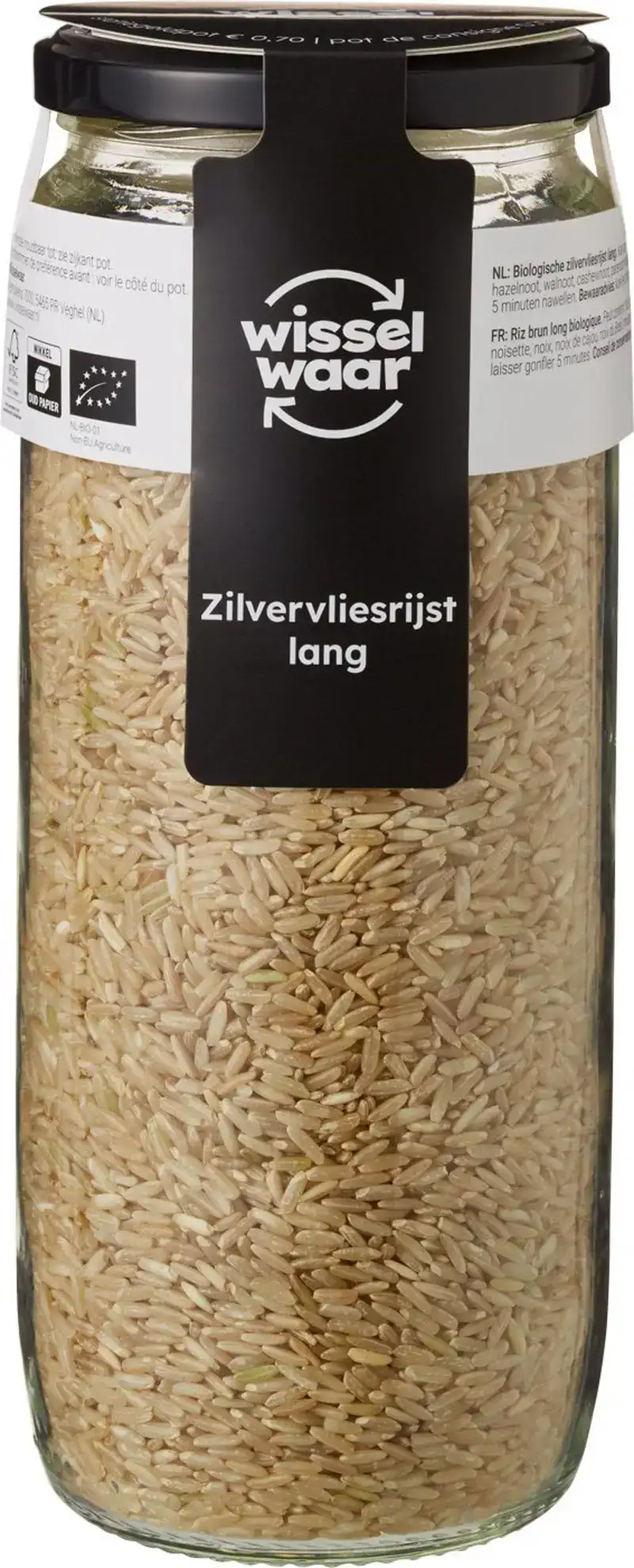Zilvervliesrijst