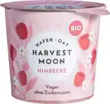 Plantaardige variatie op yoghurt haver - framboos