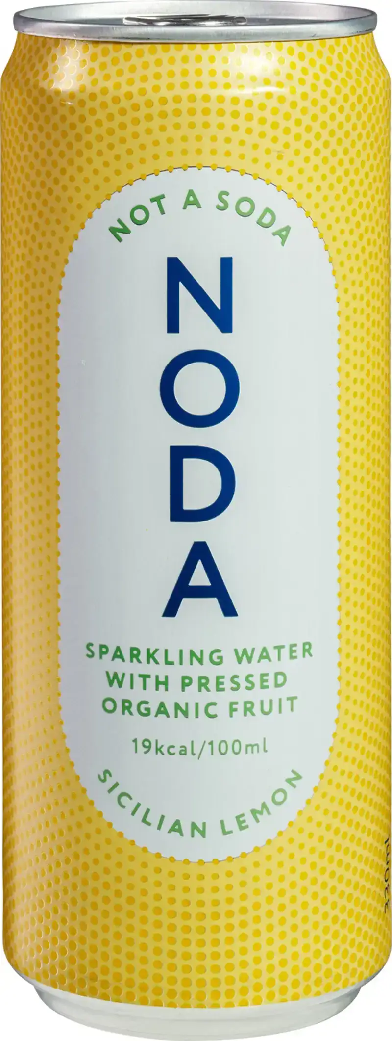 Sparkling water sicilian lemon
