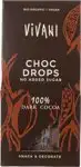 Chocolade drops 100% cacao