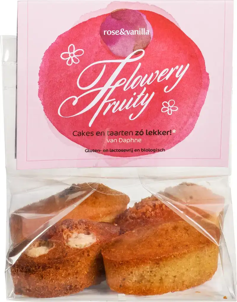 Flowery fruity cakejes