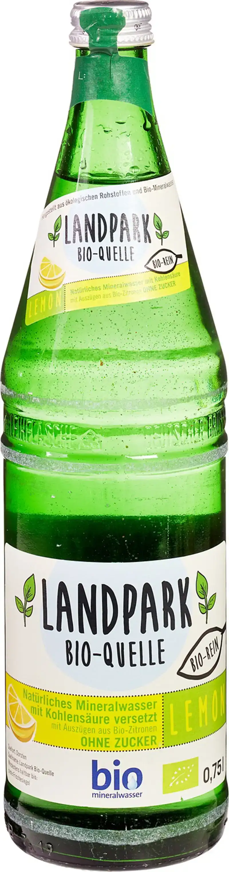 Mineraalwater met koolzuur citroen