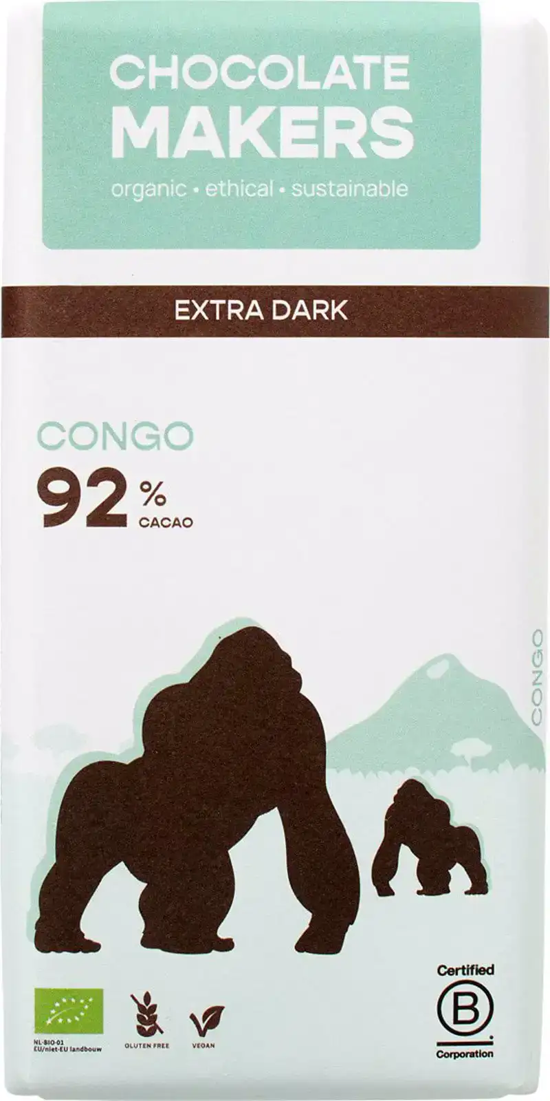 Pure chocolade 92% gorilla