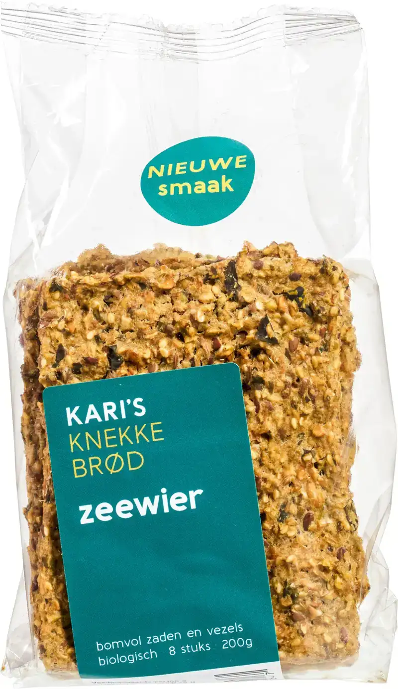Knekkebrød zeewier