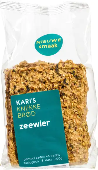 Knekkebrød zeewier