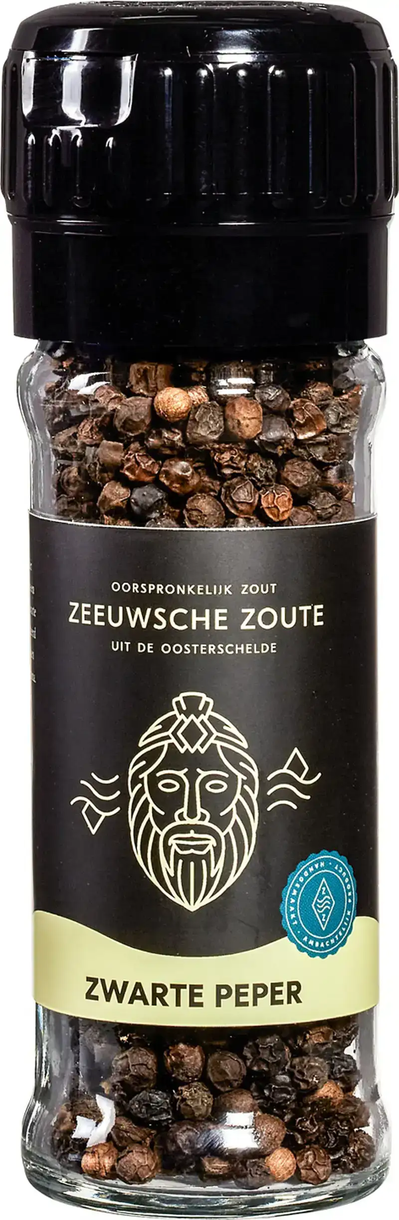 Zwarte peper molen