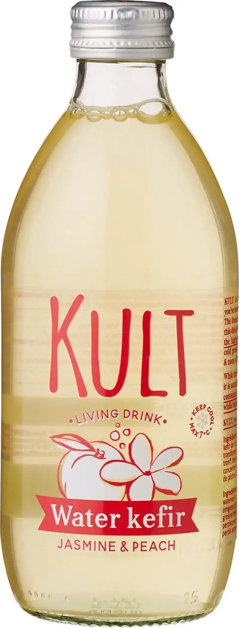 Waterkefir jasmijn & perzik