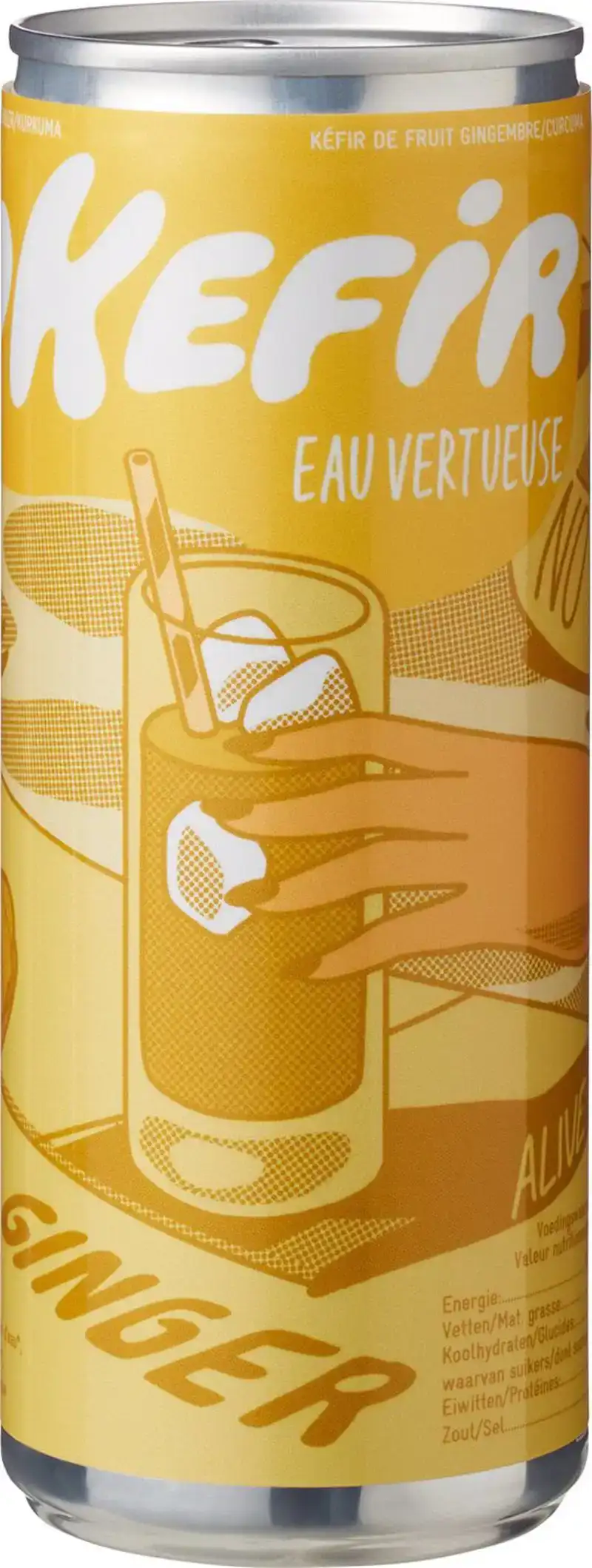 Waterkefir gember