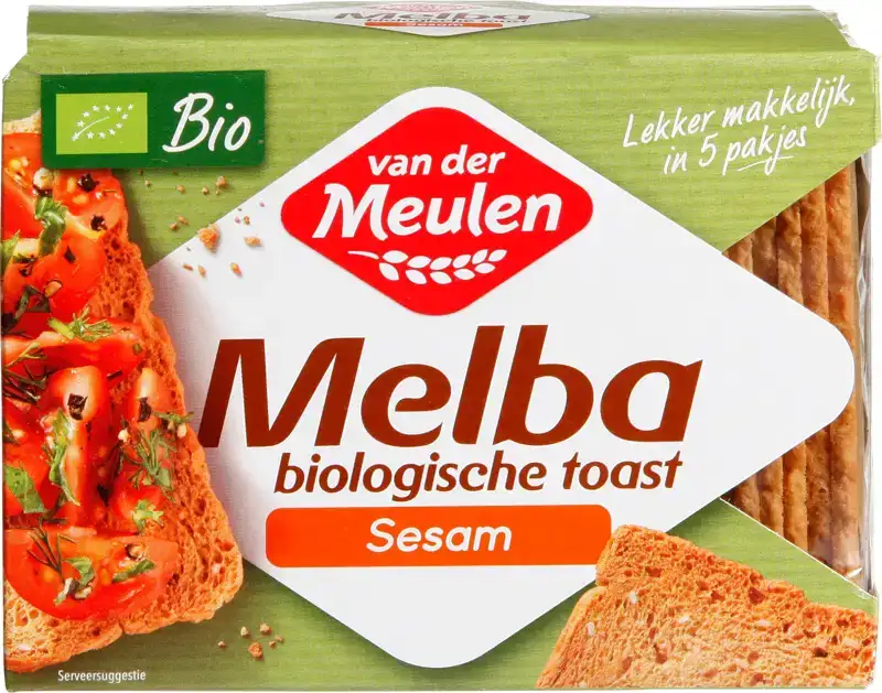Melba toastjes sesam