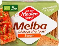 Melba toastjes sesam
