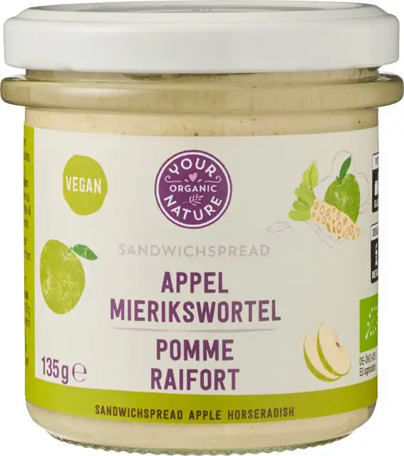 Sandwichspread appel mierikswortel