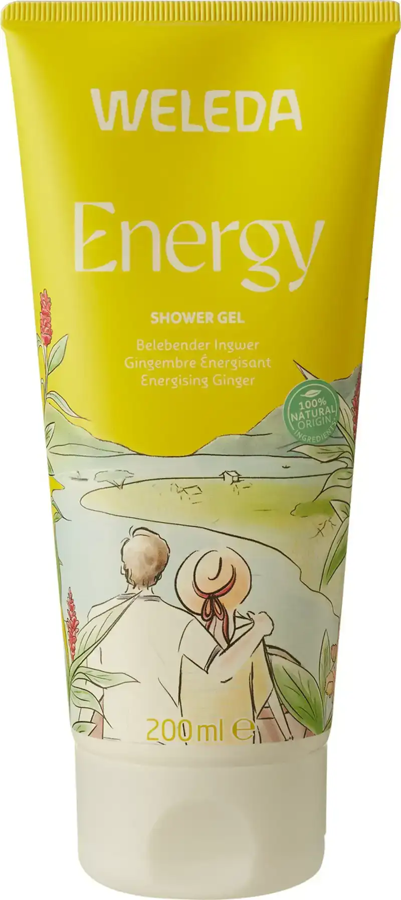 Energy douchegel gember