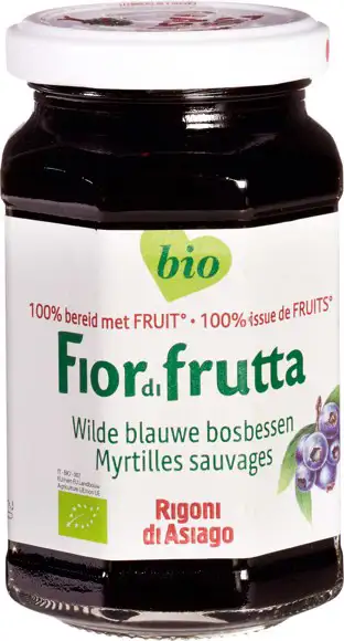 Blauwe bosbes fruitbeleg