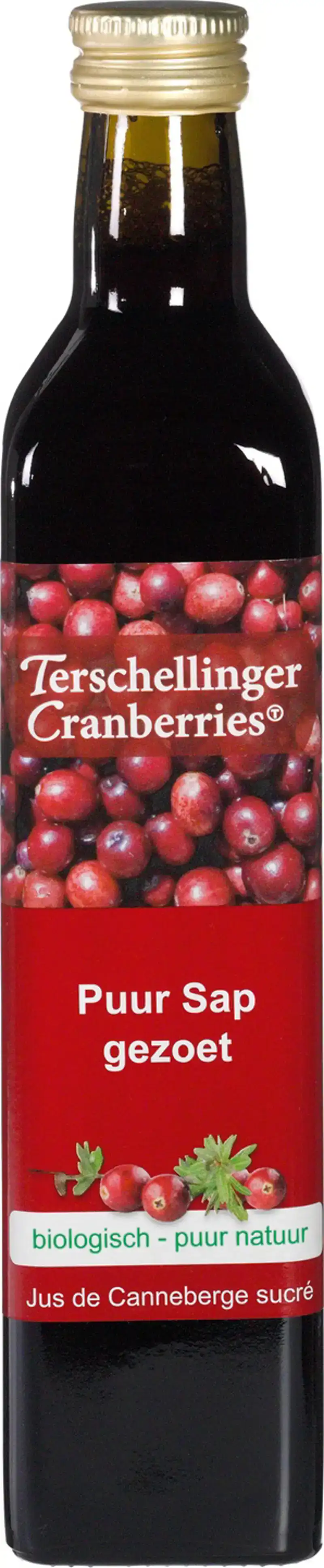 Gezoet cranberrysap