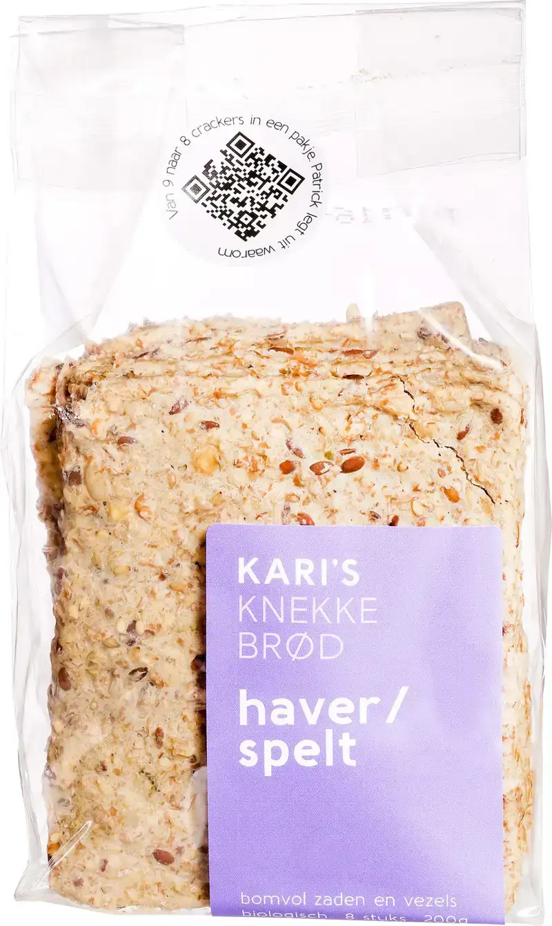 Knekkebrød haver spelt