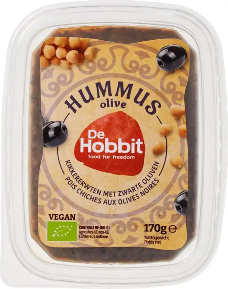Hummus olijven