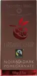 Pure chocolade 60% granaatappel