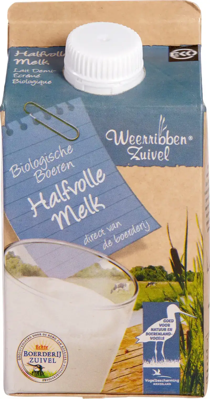Halfvolle melk