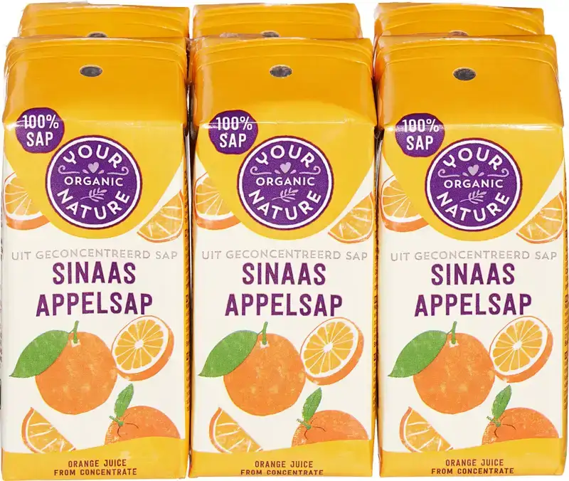 Sinaasappelsap 6 x 200 ml