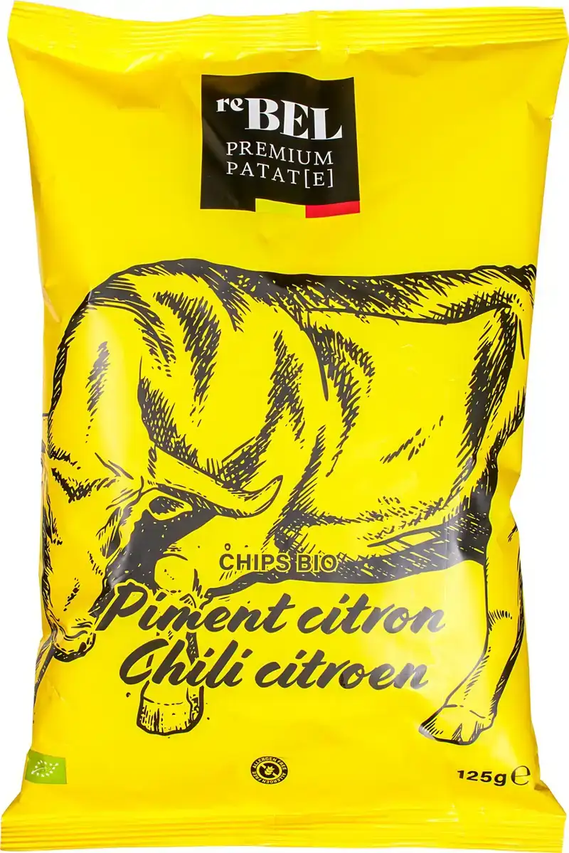 Aardappelchips chili citroen