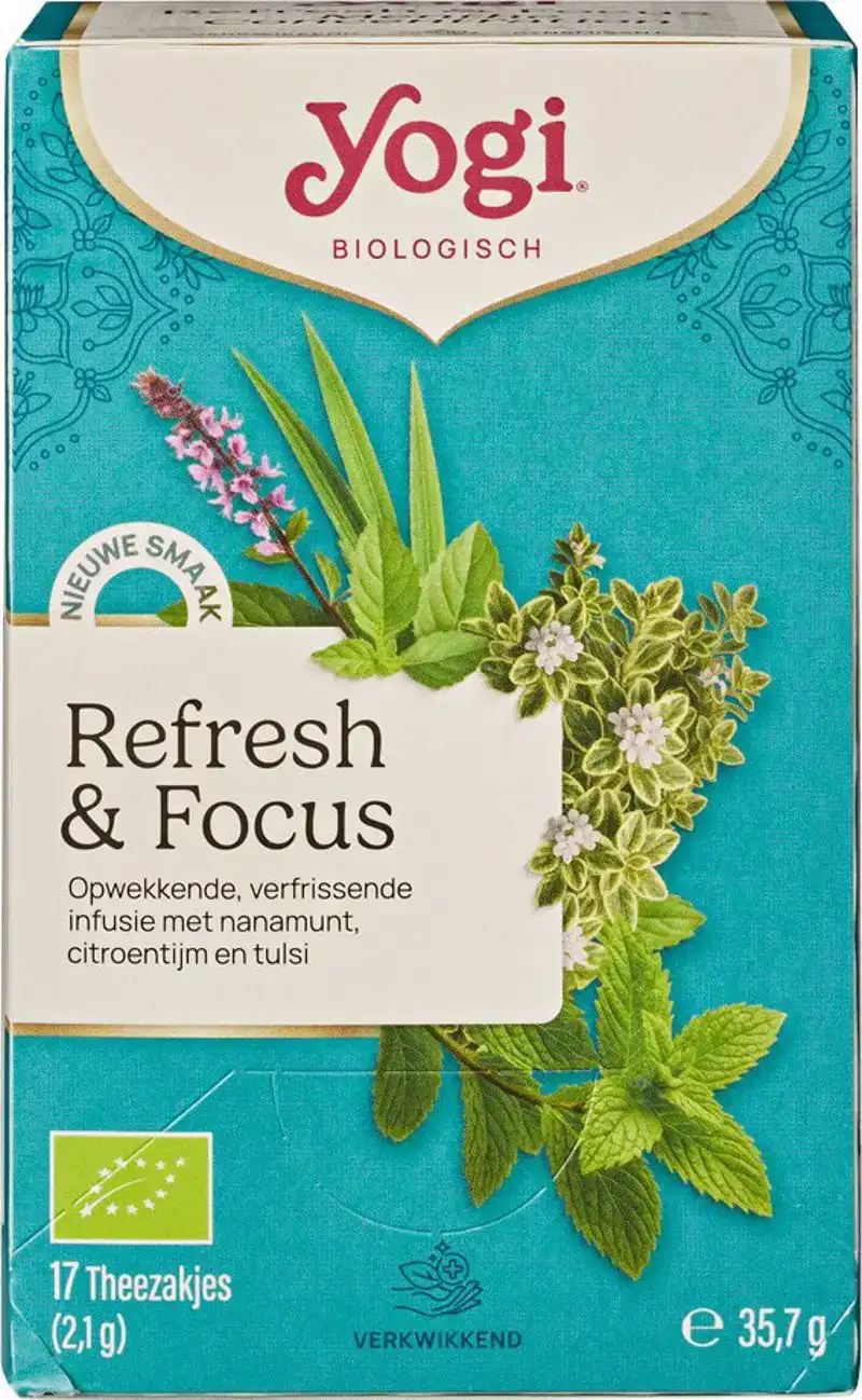Kruidenthee refresh & focus