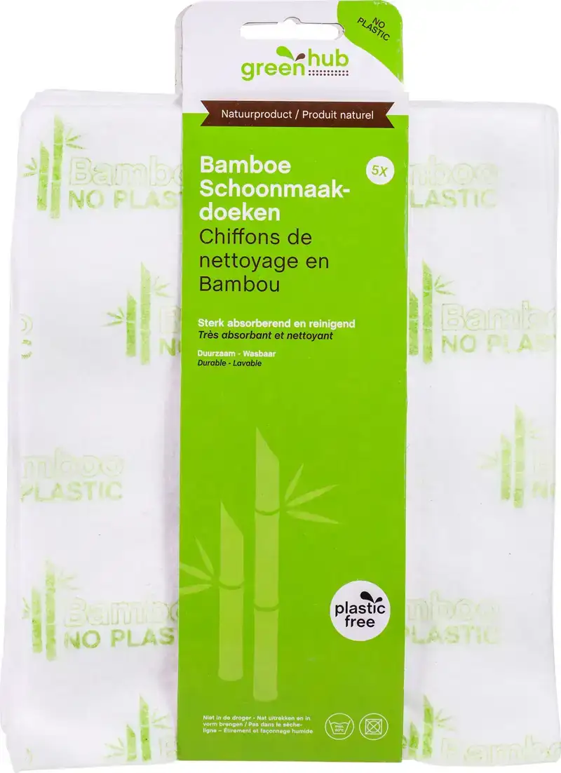 Bamboe Schoonmaakdoeken