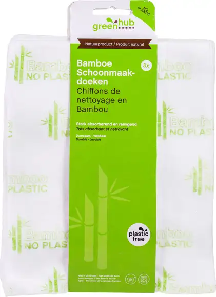 Bamboe Schoonmaakdoeken