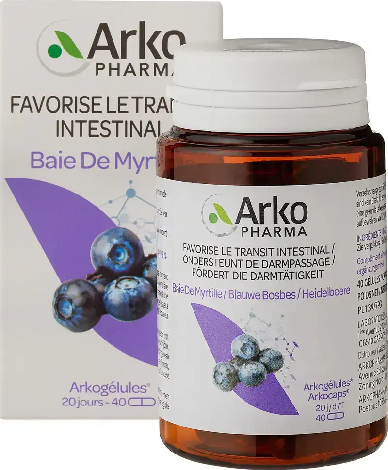 Blauwe bosbes capsules