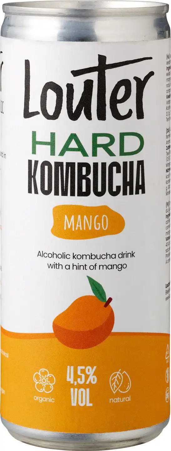 Hard kombucha mango