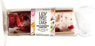 RAW strawberry cookie bar