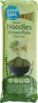 Bruine rijstnoedels wakame