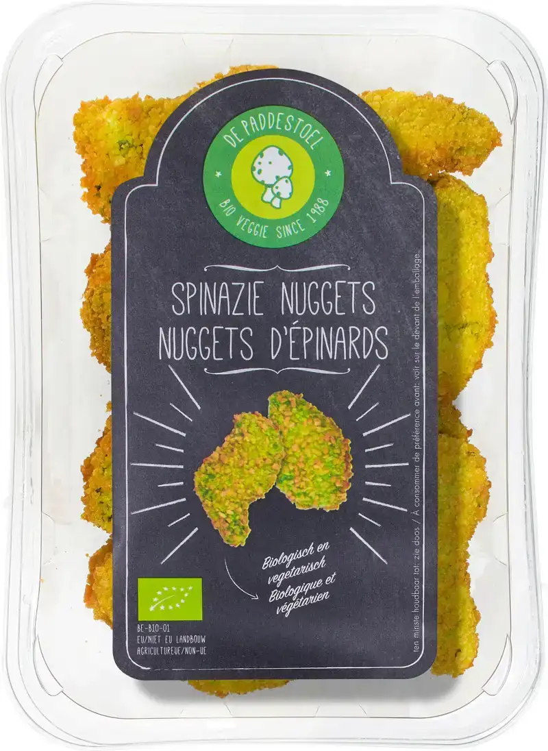 Spinazie nuggets
