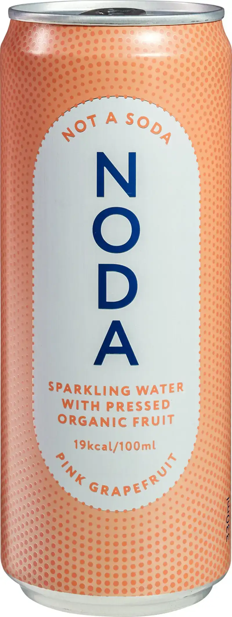 Sparkling water pink grapefruit