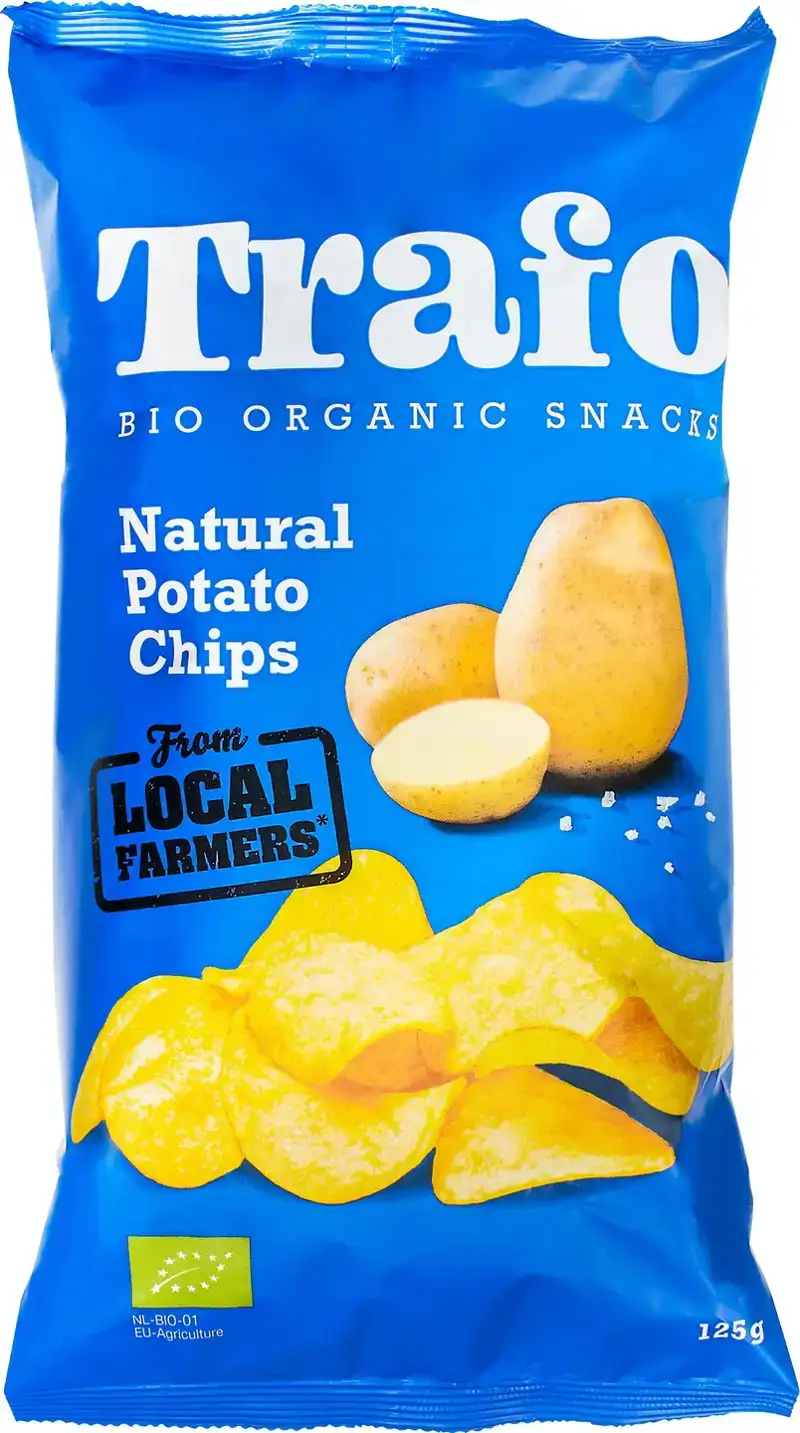 Gezouten aardappelchips