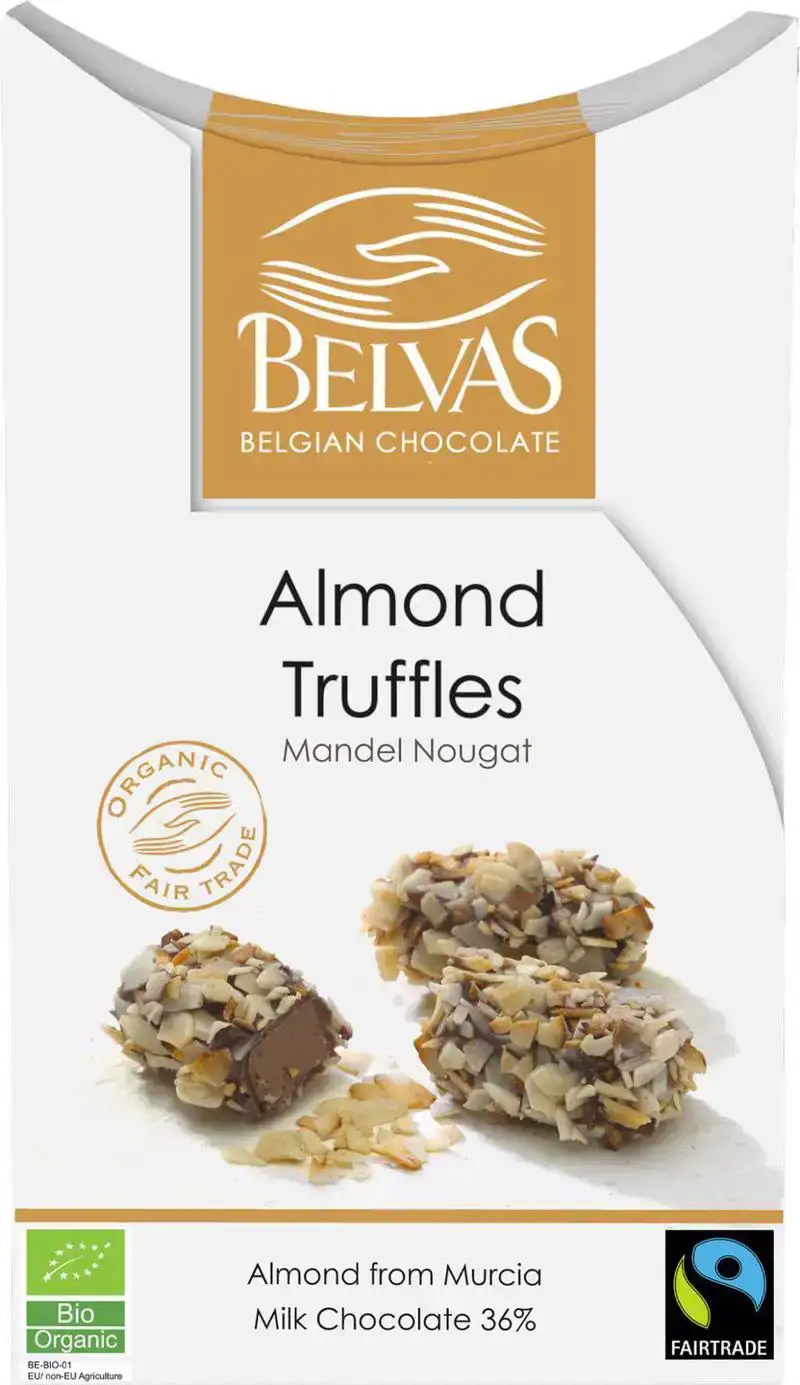 Chocoladetruffels amandel