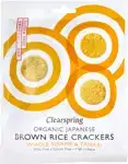 Bruine rijst crackers sesam tamari